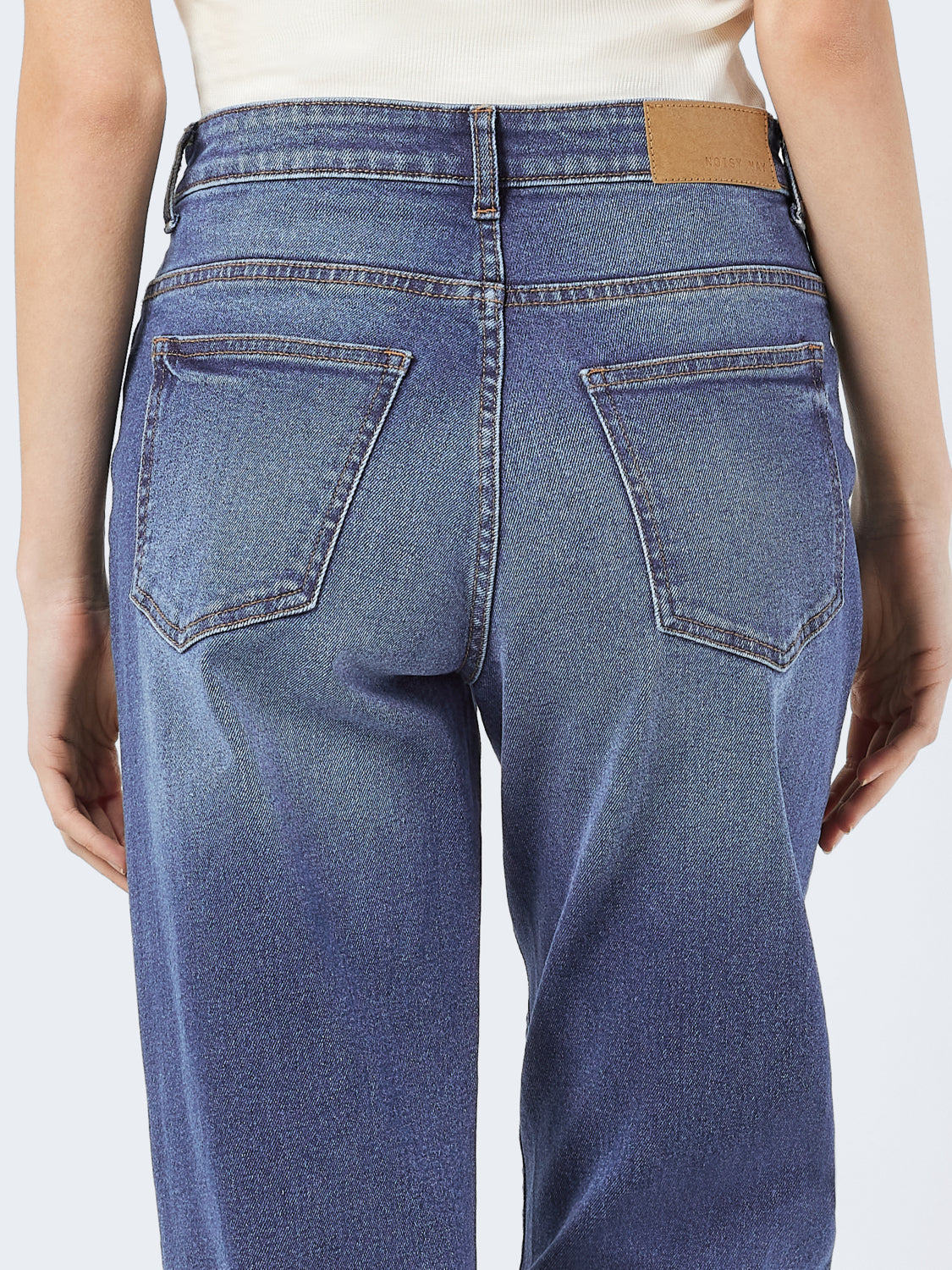 NMYOLANDA Jeans - Medium Blue Denim